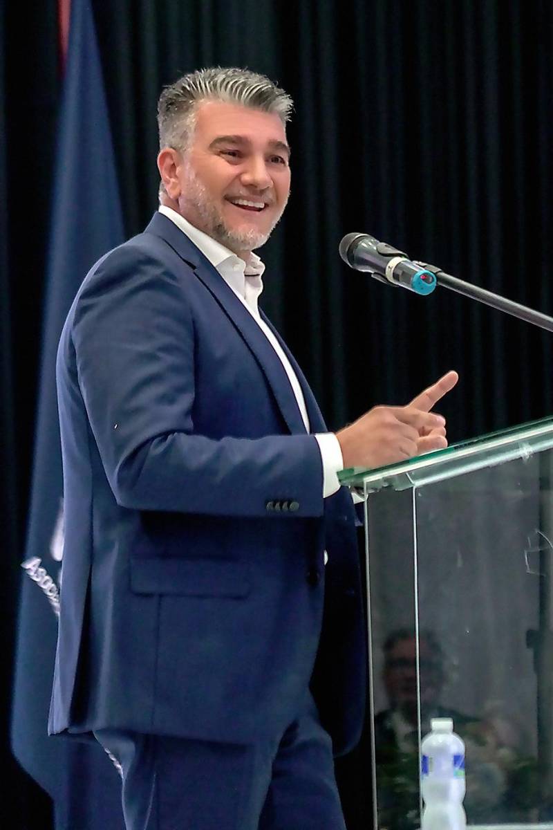 Marco Raudales durante su participación