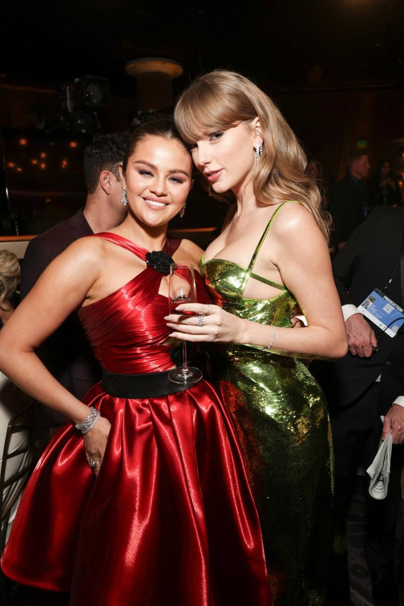 Selena Gómez revela qué le contó a Taylor Swift en los Golden Globes 2024