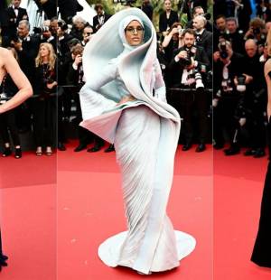La alfombra roja de la 77 edición del Festival de Cannes ha recibido a las estrellas más relucientes este fin de semana en una intensa jornada de estrenos que llevaron a desfilar a celebs, modelos y el who is who del mundo cinematográfico. De izquierda a derecha: Candice Swanepoel, Toni Garrn, Rawdah Mohamed, Cate Blanchet y Winnie Harlow.