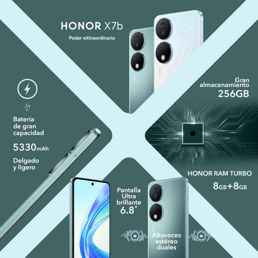 El HONOR X8b y HONOR X7b llegan a Honduras para renovar la Serie X de HONOR El HONOR X8b y HONOR X7b llegan a Honduras para renovar la Serie X de HONOR