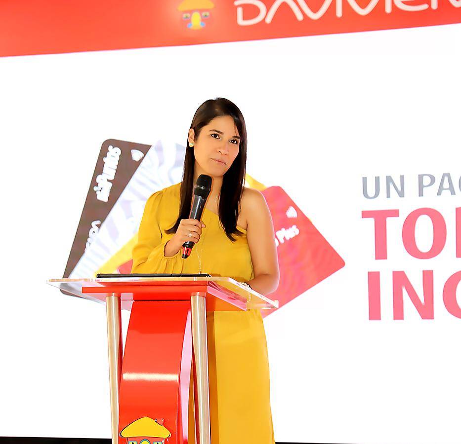 Ginna Miller, Gerente de Mercadeo y Asuntos Públicos Davivienda<i>.</i> Ginna Miller, Gerente de Mercadeo y Asuntos Públicos Davivienda<i>.</i>