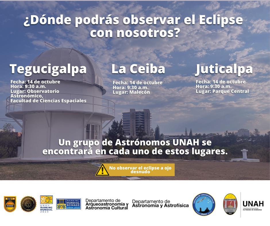 Eclipse solar anular será visible en Honduras Eclipse solar anular será visible en Honduras