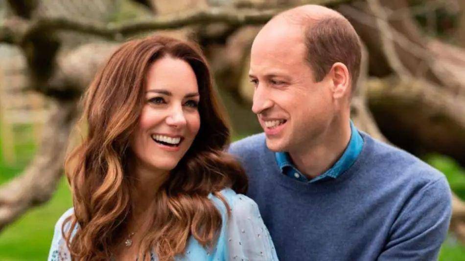 Los príncipes de Gales, Kate Middleton y William