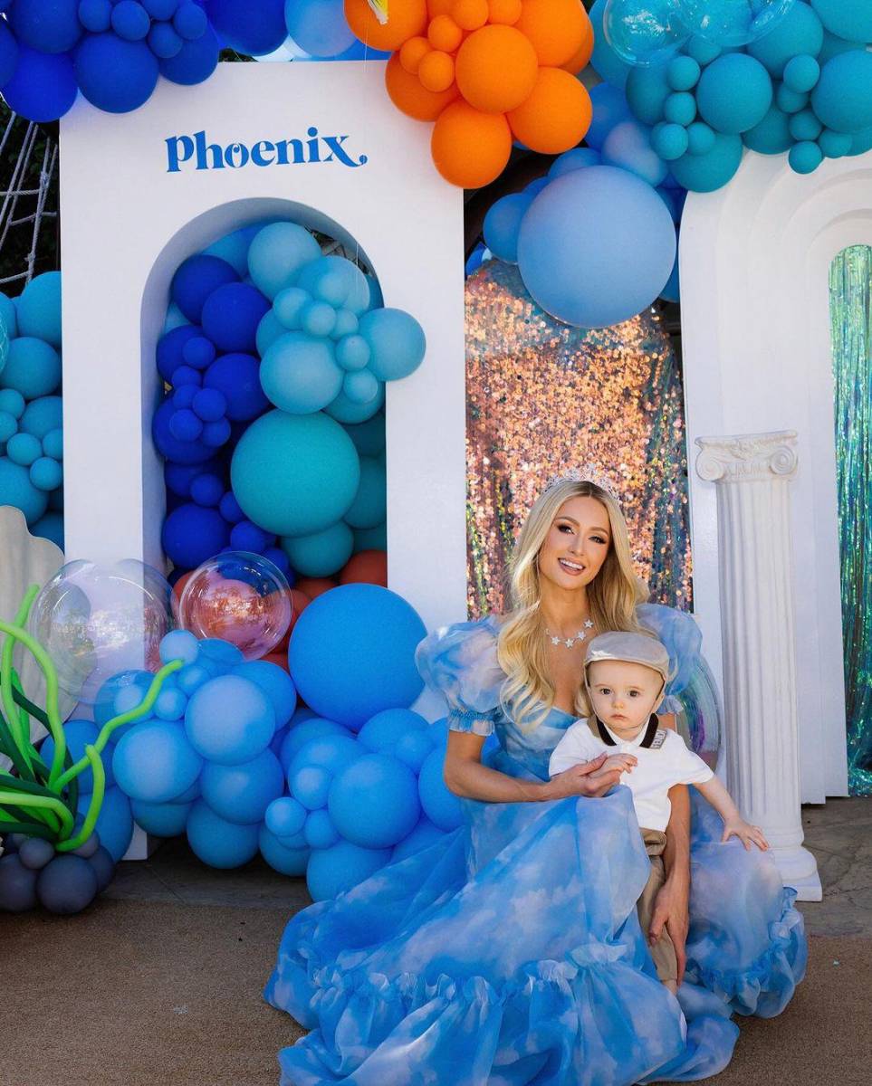 La fiesta de cumpleaños de Phoenix, el hijo de Paris Hilton