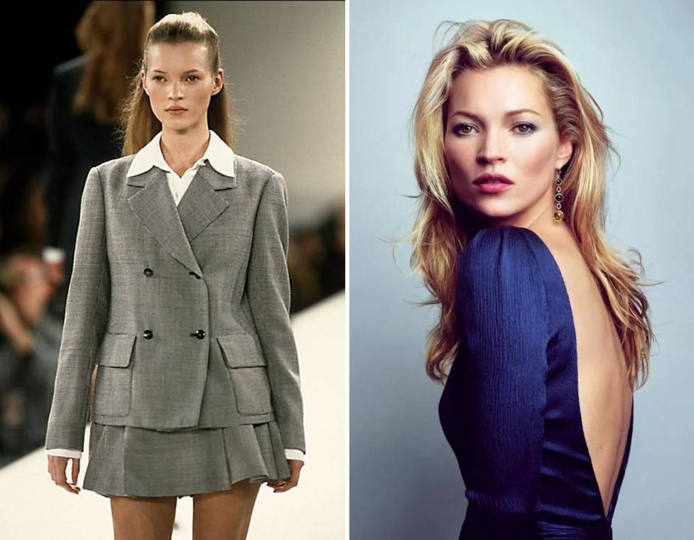 En 1974, nació la icónica modelo británica Kate Moss. Con apenas 19 años, ya estaba protagonizando la portada de Vogue UK. Su ascenso meteórico a la fama tuvo lugar en 1992, cuando Calvin Klein la eligió como la imagen de su línea de perfumes. A pesar de que al principio de su carrera la etiquetaron como la “antisupermodelo”, Kate Moss se transformó en un auténtico ícono de la moda.