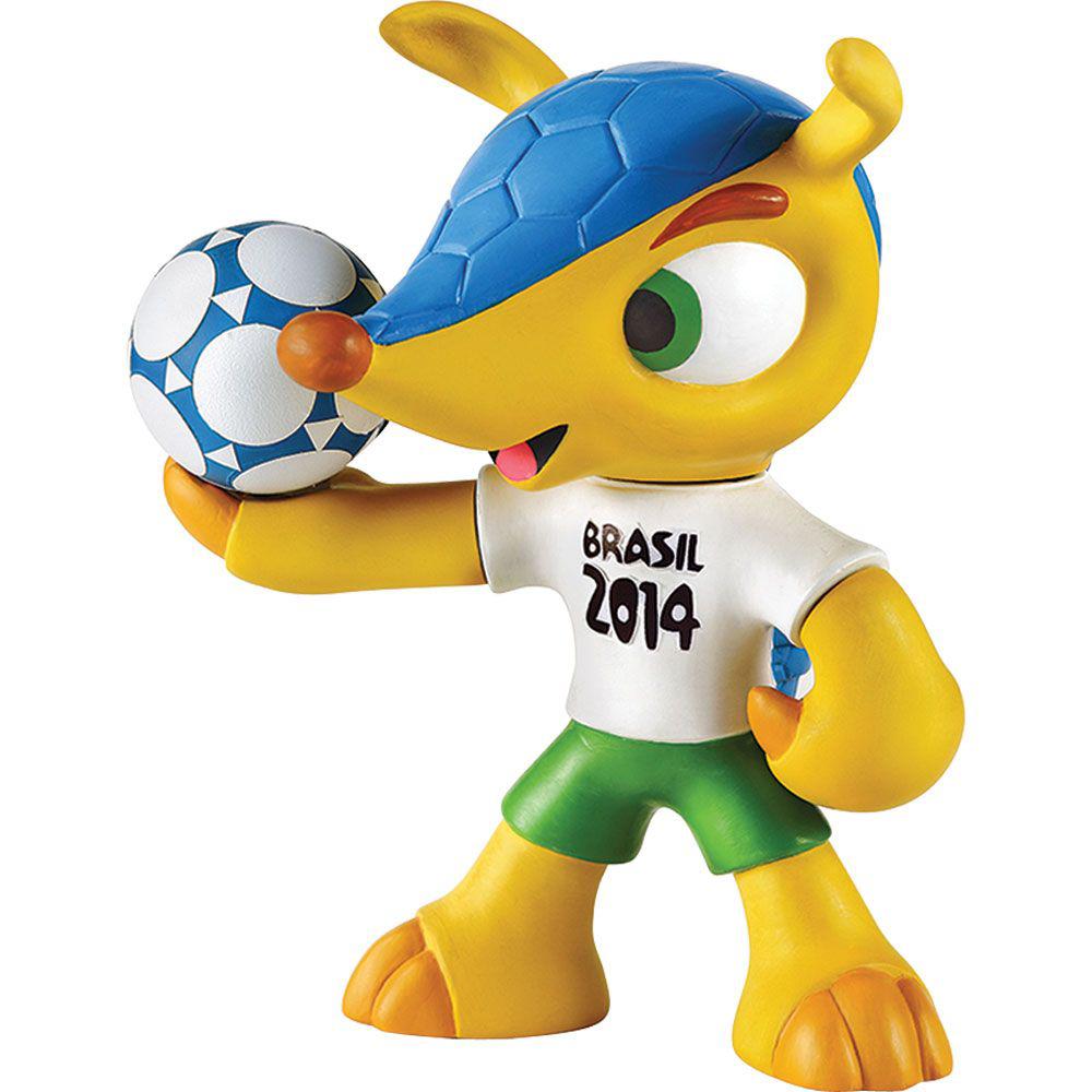  Fuleco - Brasil 2014 El armadillo más simpático del mundial, este fue utilizado como imagen para concientizar a la población brasileña, ya que se encuentra en peligro de extinción.