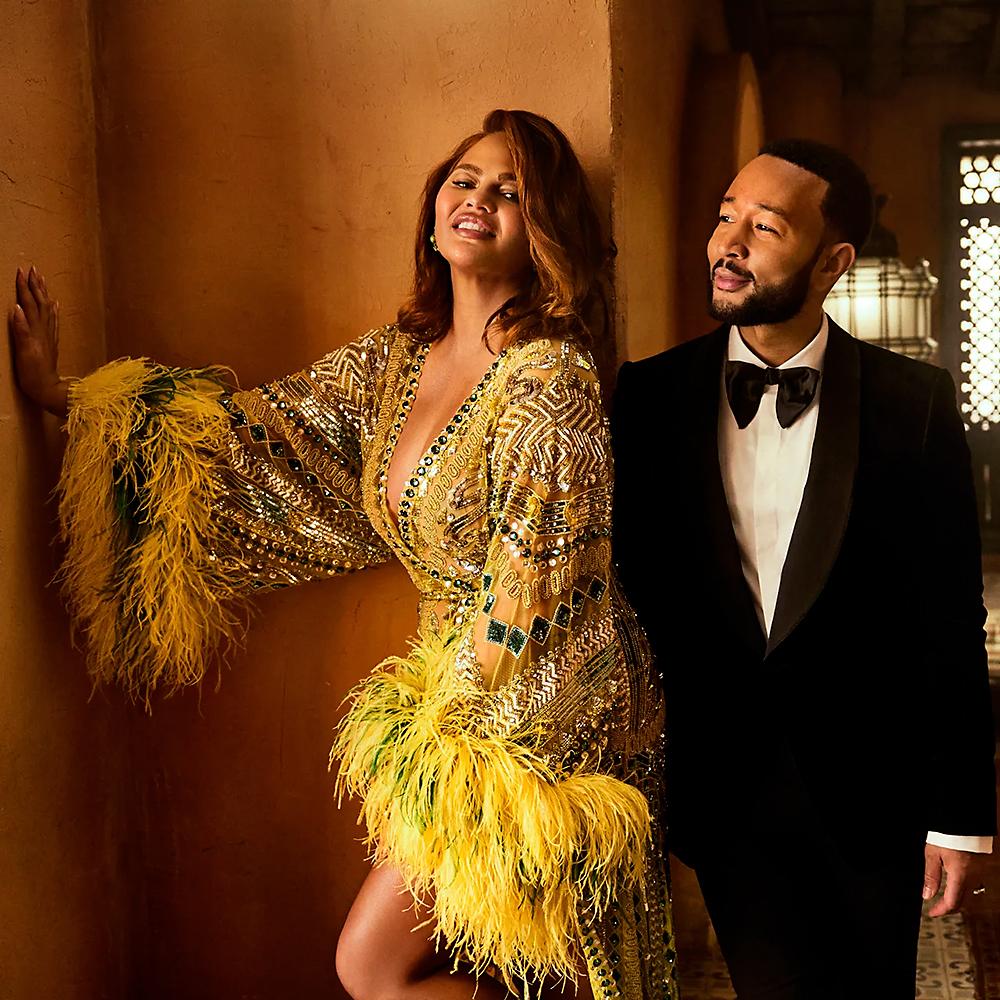 Chrissy Teigen y John Legend 