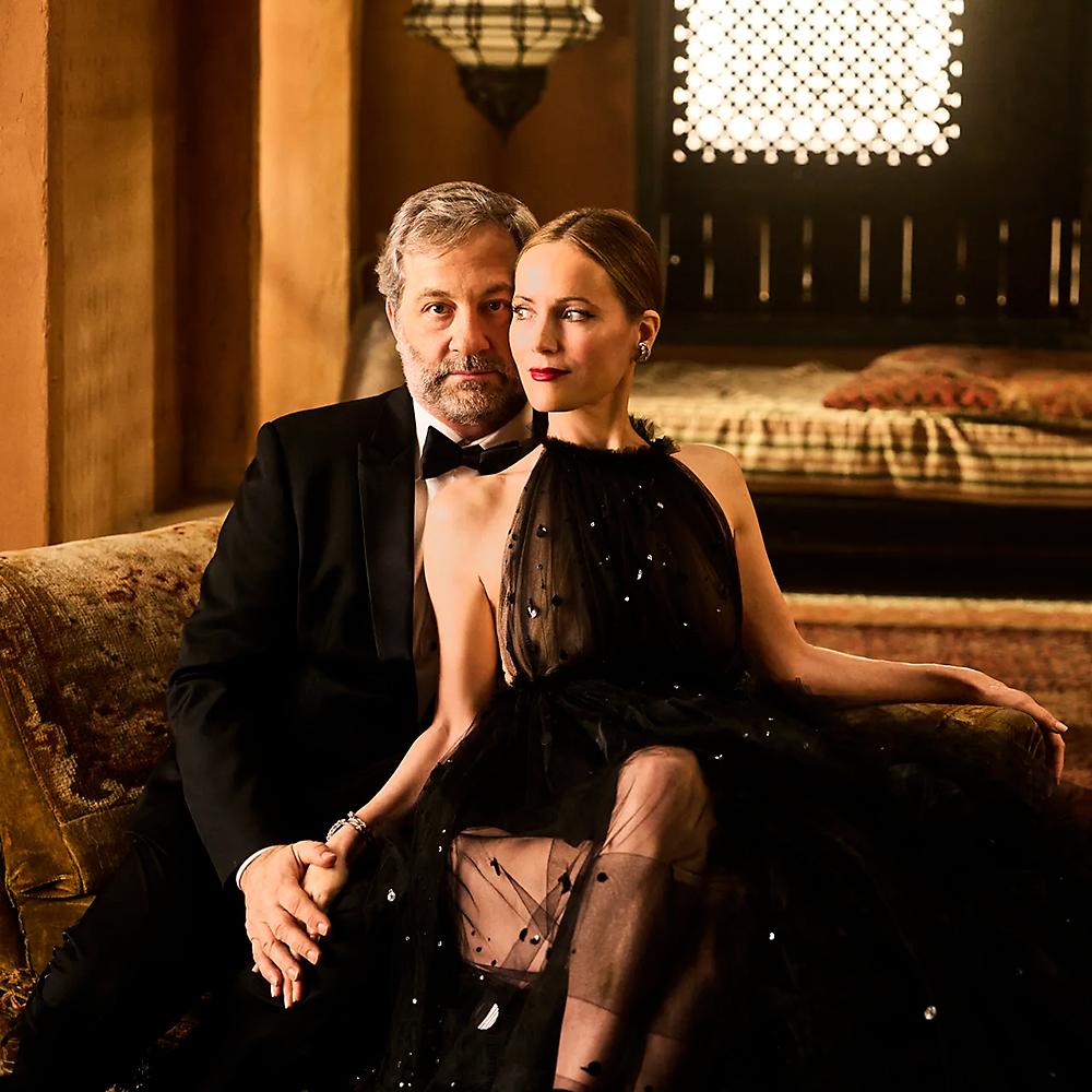 Judd Apatow y Leslie Mann 