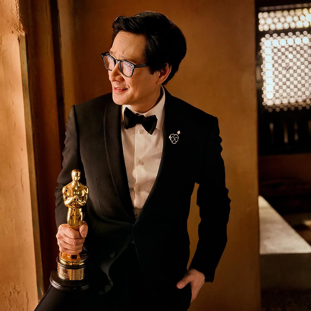 Ke Huy Quan, ganador de la estatuilla como Mejor Actor de Reparto