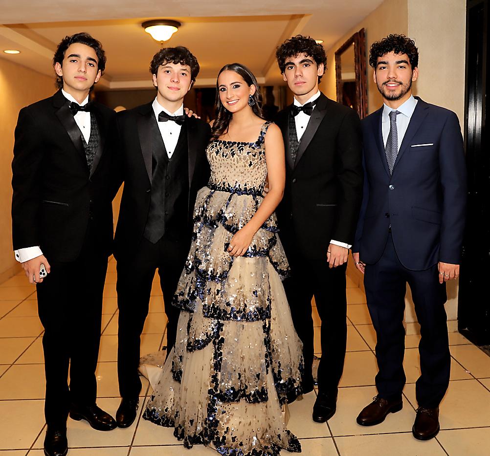 Marky Gernat, Marcelo Díaz, Natalia Nasser, Jaume Segura y Miguel Segura 