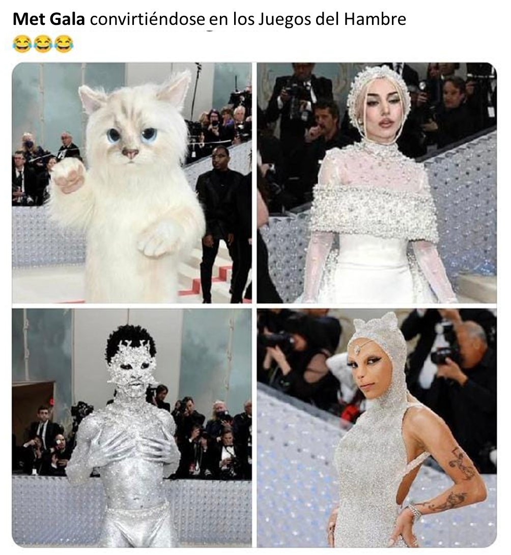 Mejores memes de la Met Gala 2023