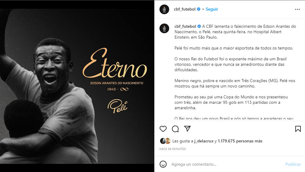 El mundo reacciona ante la muerte de Pelé