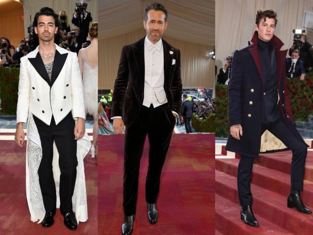 Joe Jonas, Ryan Reynolds y Shawn Mendes fueron parte de ese grupo selecto y distinguido de hombres que sí entendieron la temática de la Met Gala, Gilded Age, dando y demostrando su cátedra y elegancia en cada paso o flash que los rodeaba.Estos son los mejores.