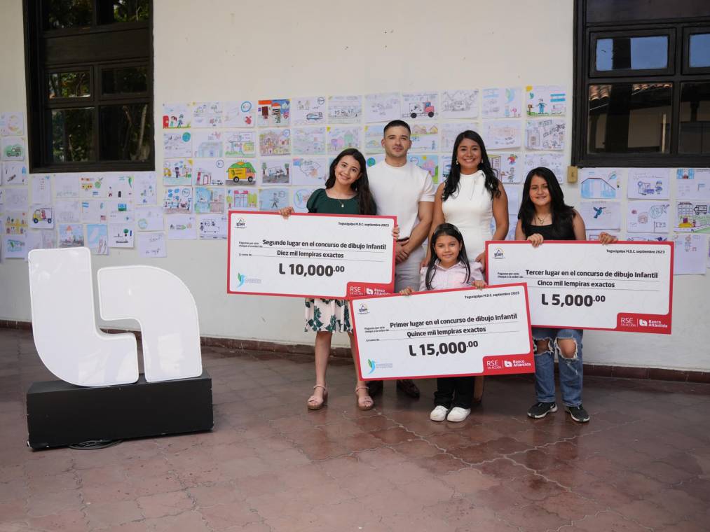 Correos de Honduras y Banco Atlántida realizan con éxito el primer concurso de dibujo infantil a nivel nacional