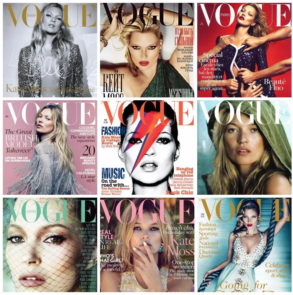 Ha aparecido en más de 350 cubiertas de revistas.