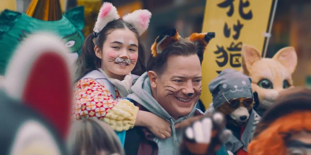 El viaje cultural por Japón de Brendan Fraser para protagonizar “Familia en Renta”