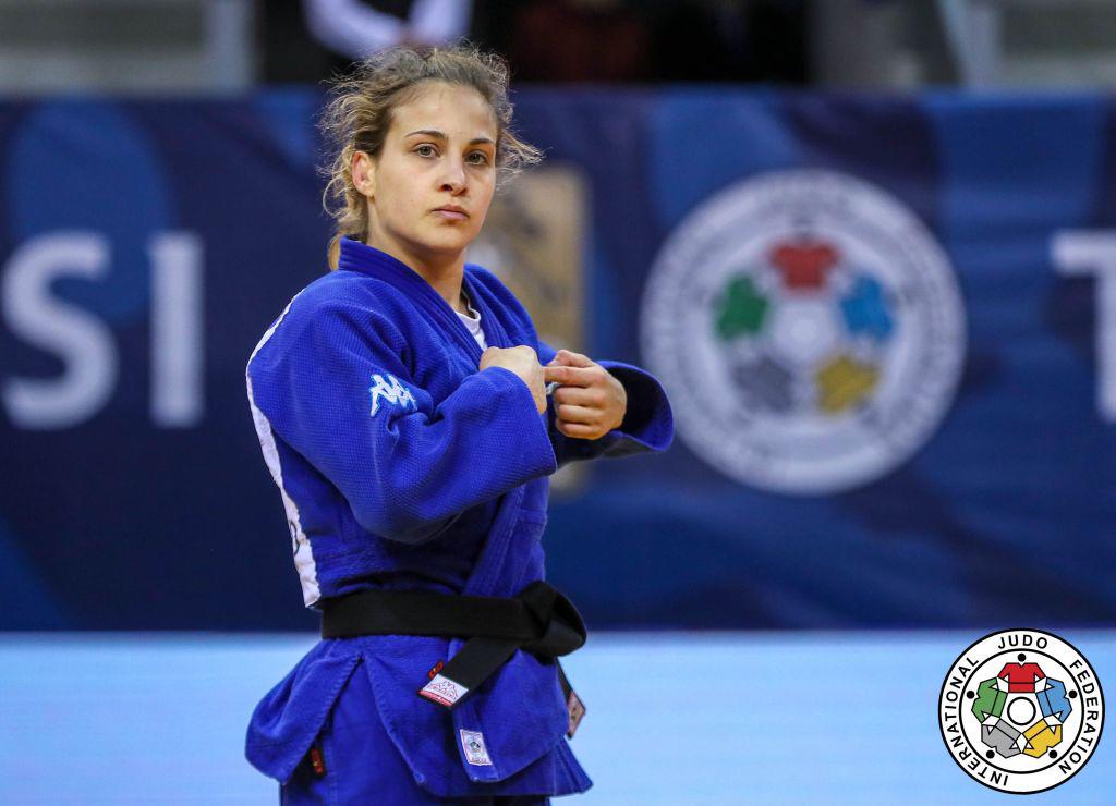 La brasileña Larissa Pimienta logró el bronce en Judo Femenino luego de vencer a la italiana Odette Giufridda.