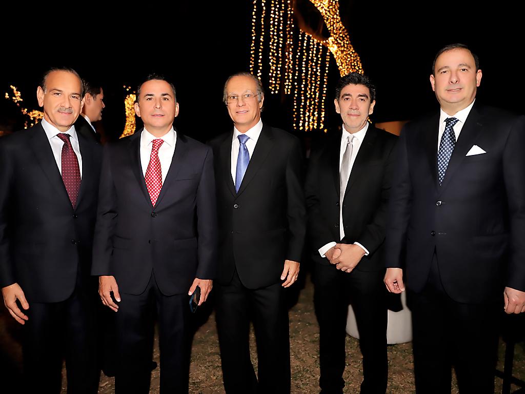 Eduardo Kafati, Enrique Rodriguez, Fauzy Rishmawy, Miguel Villela y Juan Carlos Sikaffy