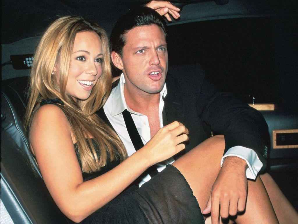 Mariah Carey y Luis Miguel. 