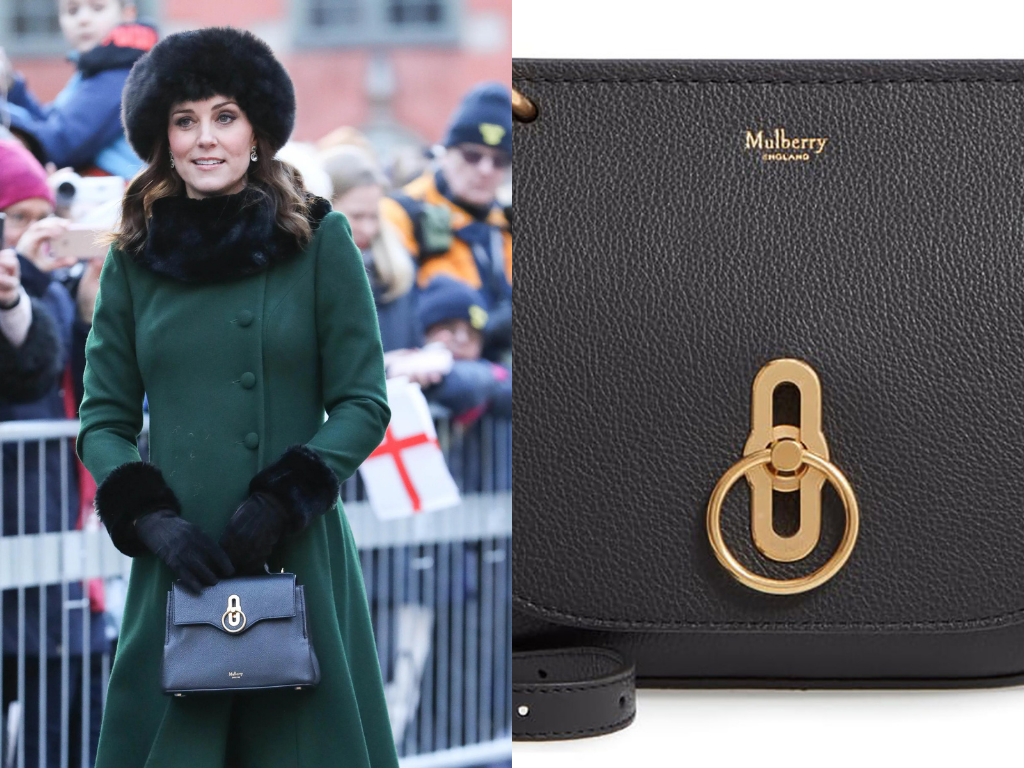 Kate MiddletonBolso Mulberry, de 3 mil a 6mil dólares.