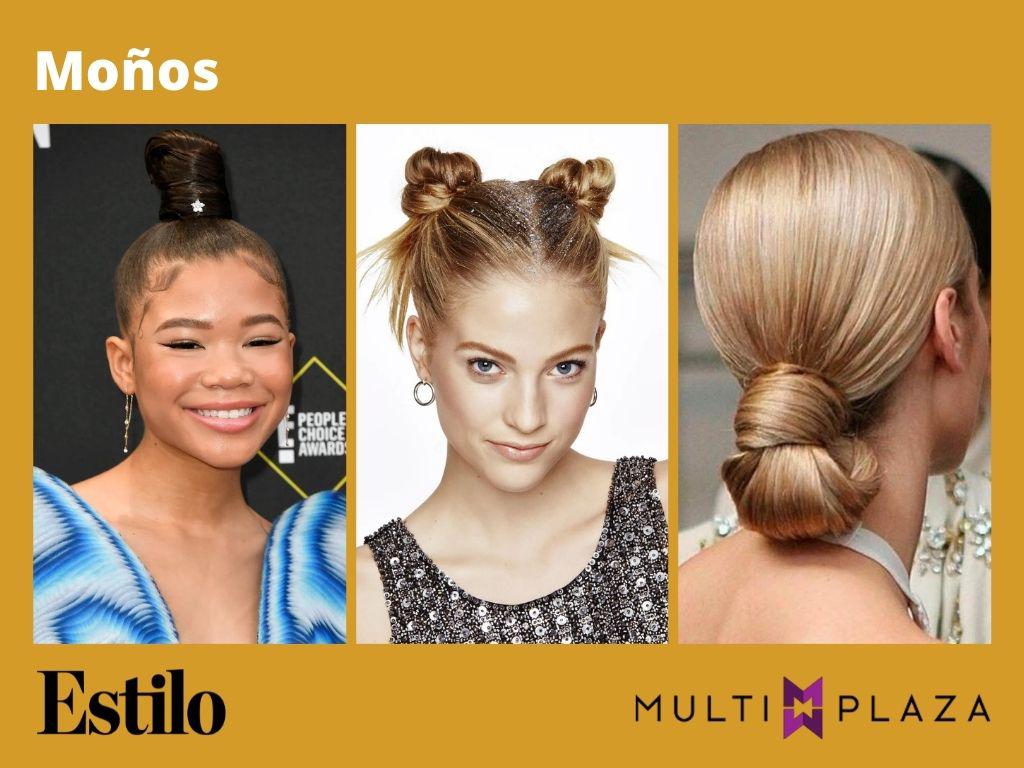 Los moños nunca pasarán de moda solo evolucionan a través de los años. Puedes divertirte con moños al estilo Euphoria o potenciar tu look reinventando este tradicional peinado al estilo de una guerrera ninja. Todo está en tu imaginación. 