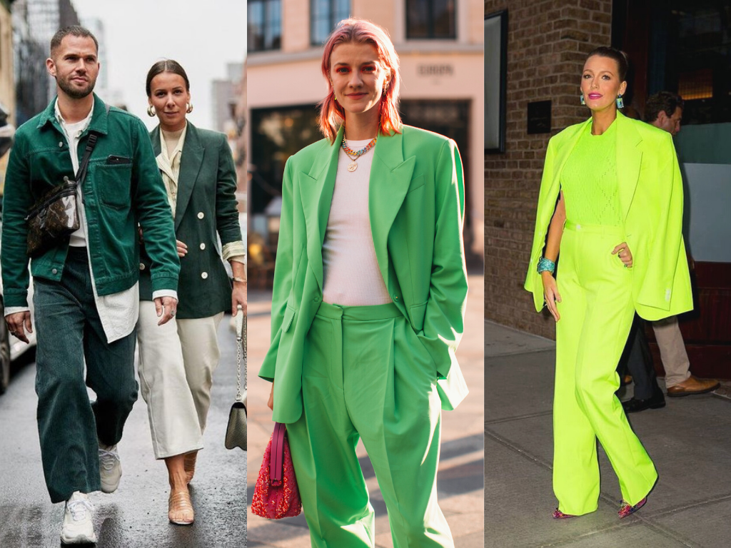 El verde, en sus diferentes presentaciones, lo hemos visto en los looks de streetstyle y en las grandes pasarelas que se desarrollaron en 2022, y es que el color de la naturaleza hará de tus looks los mejores.