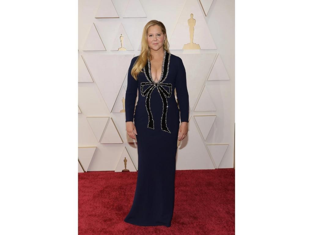 Amy Schumer wearing Oscar de la Renta