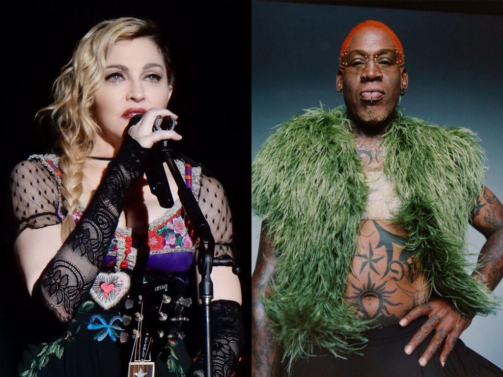 Madonna y Dennis Rodman. 