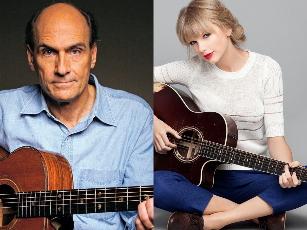 Sus padres se inspiraron en el cantante James Taylor para escoger su nombre: Taylor Alison Swift.