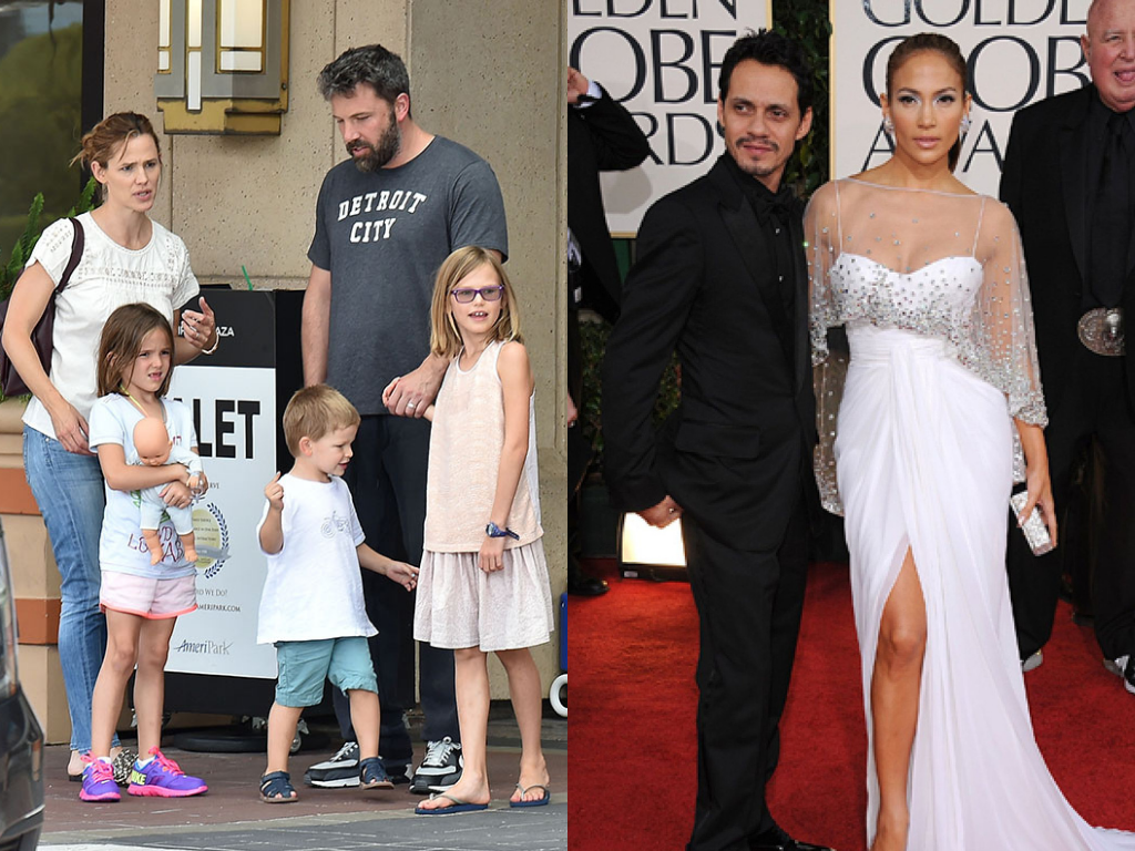 2005-2011Cada uno se encontraba por su lado, con sus parejas y hasta se encontraban muy felices por formar sus familias. Affleck junto a Garner se convirtieron en padres de tres hijos: Violet en 2005, Seraphina en 2009 y Samuel en 2012. Además, Jen y Marc tuvieron mellizos, Emme y Maximilian, en 2008, pero para 2011 ya estaban divorciando.