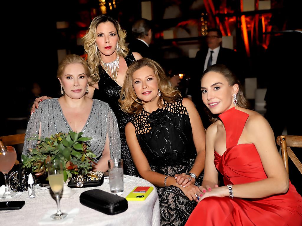 Lissette Asfura, Mila Massú, Brenda Rodríguez y Ana Margarita Morales 