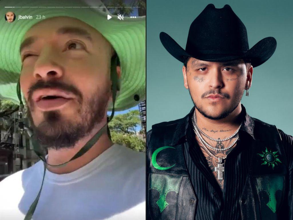 J Balvin pide disculpas a Christian Nodal