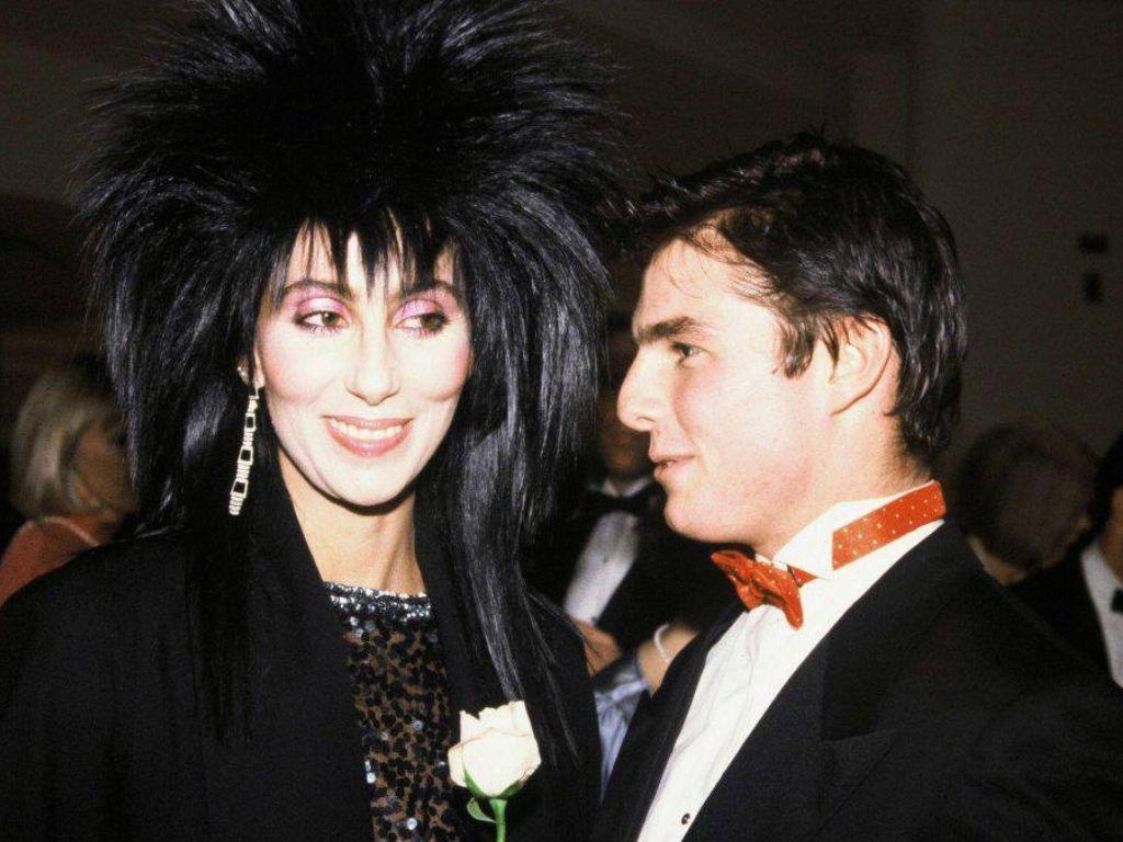 Tom Cruise y Cher.