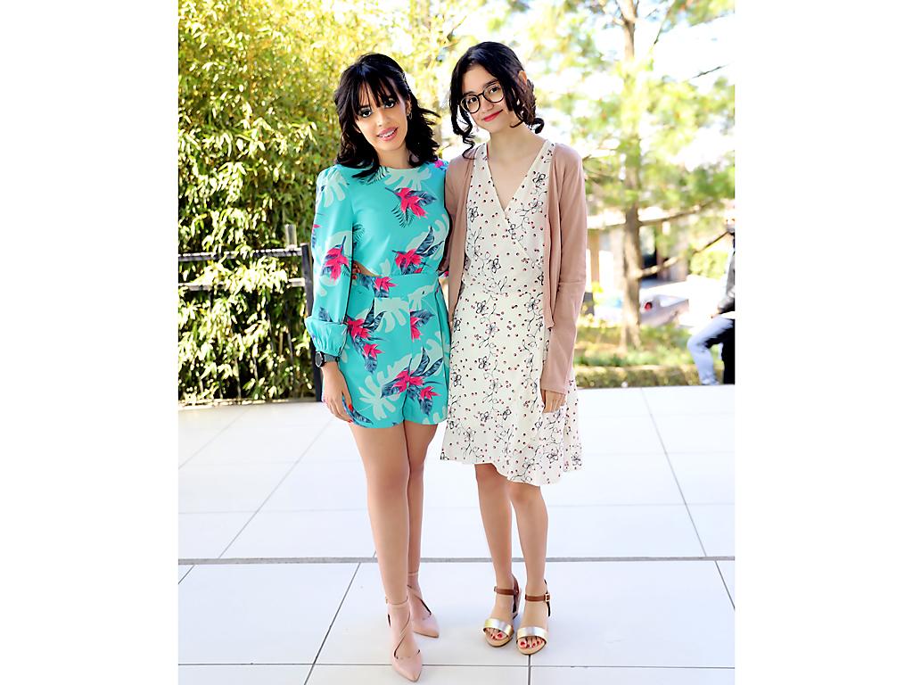 Camila Pineda y Amy Mancía