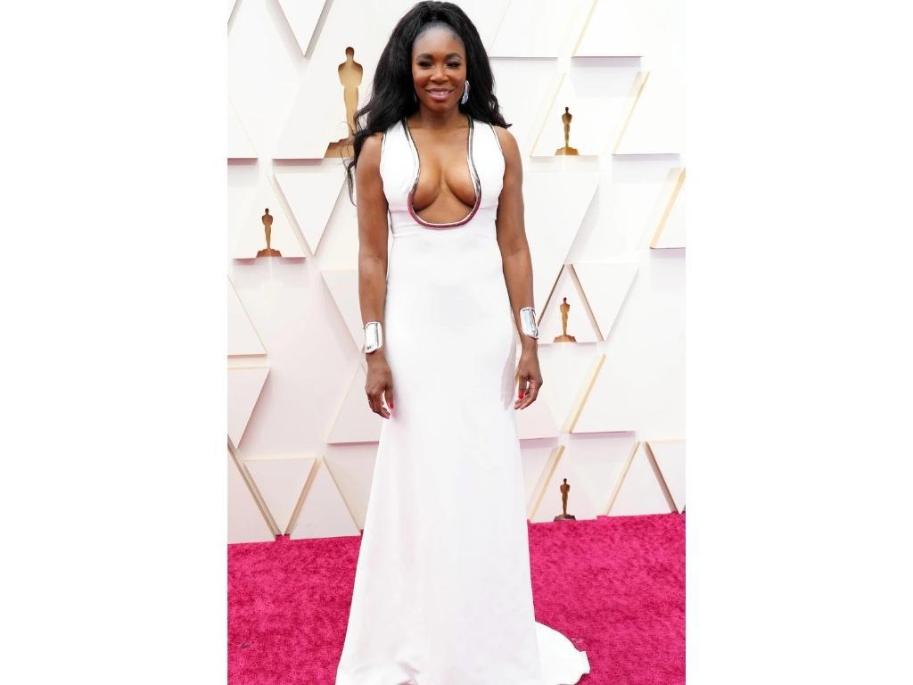 Venus Williams vistiendo Elie Saab