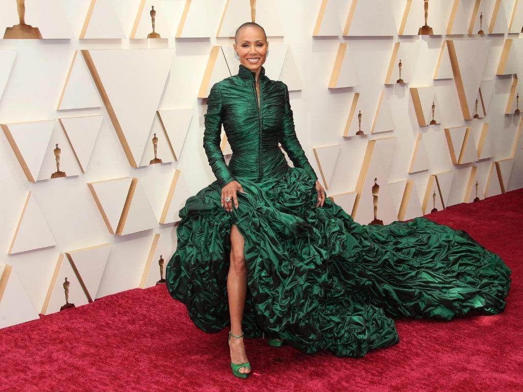Jada Pinkett Smith vistiendo Jean Paul Gaultier Couture