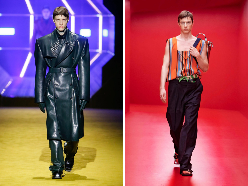 Leather &amp; Silk: En cuanto a las telas que puedes utilizar, todas las que sean cuero y seda te harán lucir muy tranquilo y fresco. 