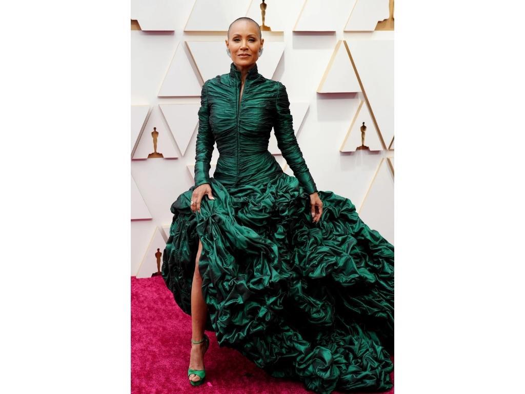 Jada Pinkett Smith vistiendo Jean Paul Gaultier Couture