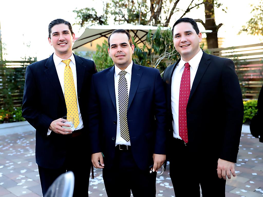 Raúl Villars, Ricardo Lara y Carlos Alfredo Lara