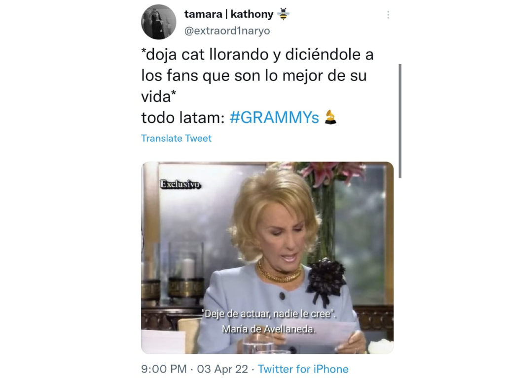 Los mejores memes de los Premios Grammy 2022