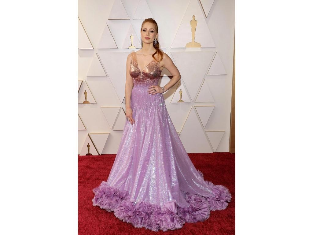 Jessica Chastain en Gucci