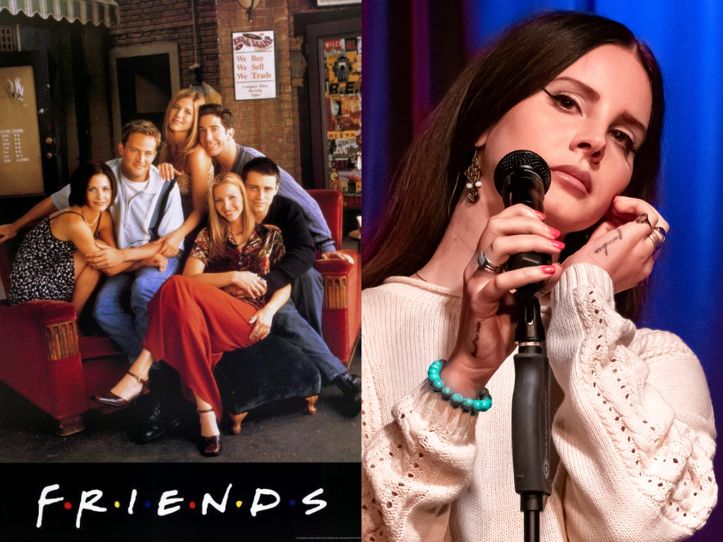 Un dato super random de Taylor es que es fan de la serie FRIENDS y de la cantante Lana del Rey.