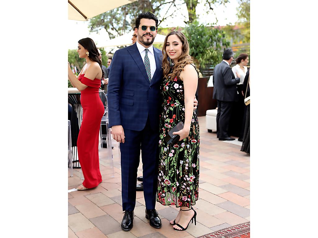 Mario y Paola Agüero