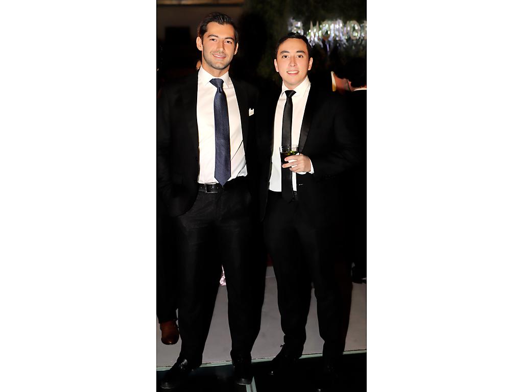 Pablos Kawas y Sebastián Mentenegro