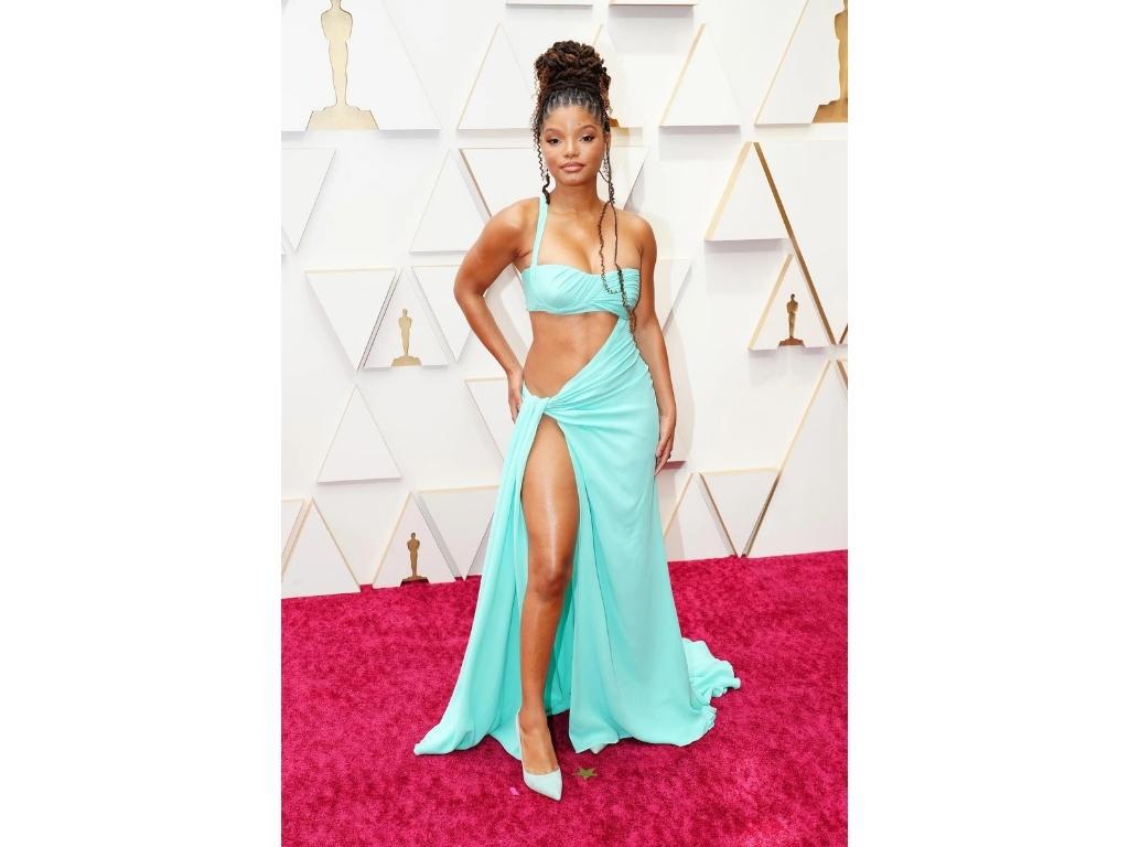 Halle Bailey en Roberto Cavalli.