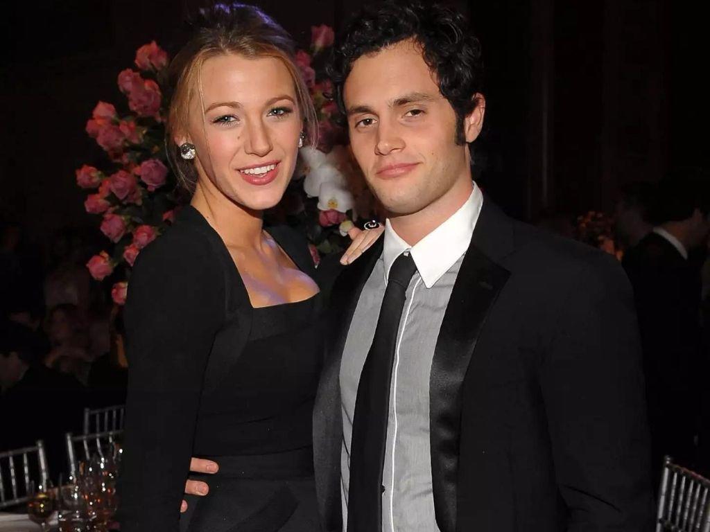 Blake Lively y Penn Badgley.