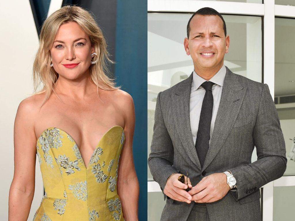 Kate Hudson y Alex Rodríguez.