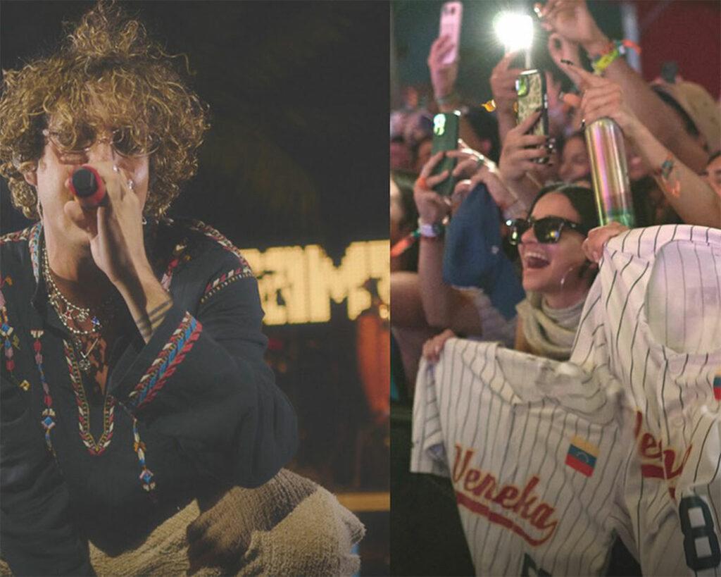 Es en ese mismo año que debutaron en el famoso Festival de Música y Artes de Coachella Valley, show que dedicaron a su tierra natal tras la cancelación del ‘¿Quién trae las cornetas? World Tour’ en Venezuela por las críticas de Nicolás Maduro hacia su tema <i>Veneka</i>.