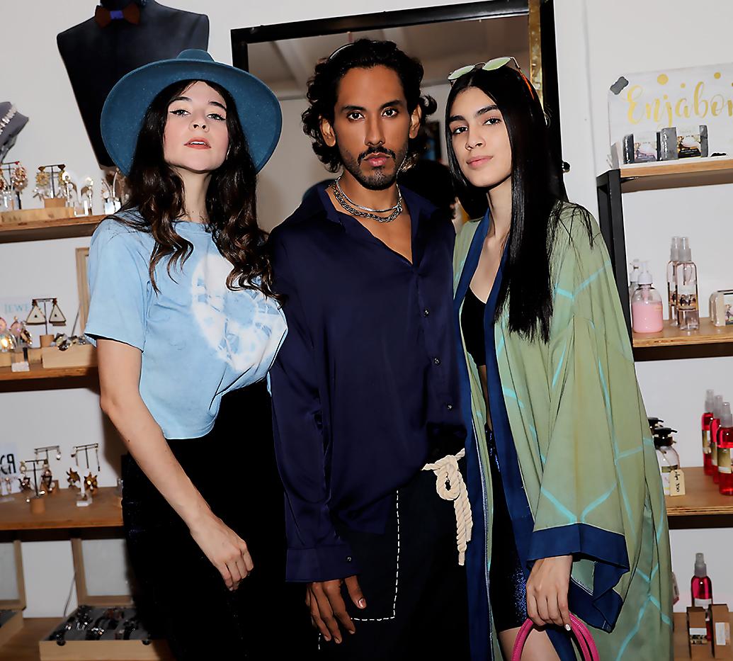 Brenda Arguedes, Luis Guillén de Lwis Brand y Paola Cabrera