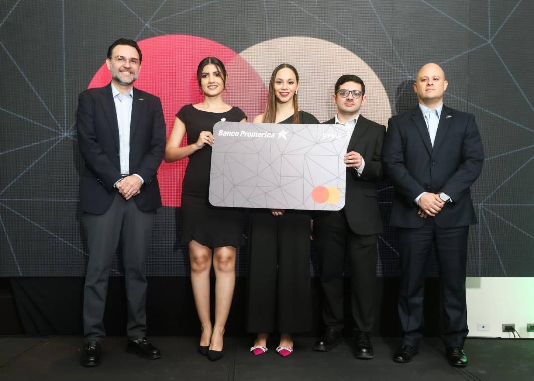 Promerica y Mastercard presentan una tarjeta de crédito exclusiva para PYMES